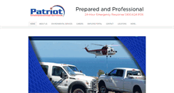 Desktop Screenshot of patriotenvironmental.com