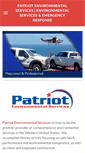 Mobile Screenshot of patriotenvironmental.com
