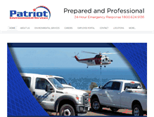 Tablet Screenshot of patriotenvironmental.com